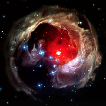 swirling, colorful picture of deep space